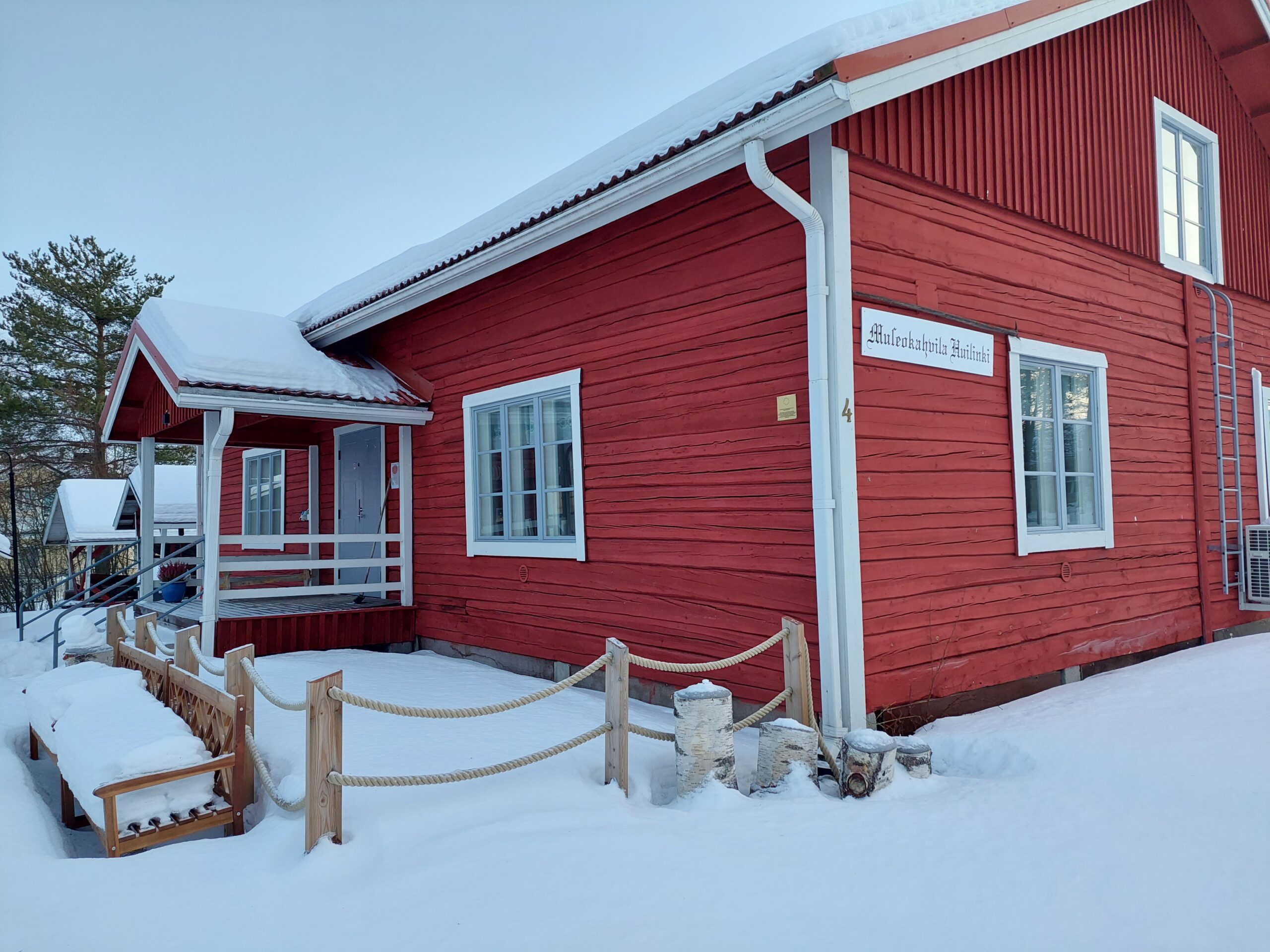 Museokahvila Huilinki talvella